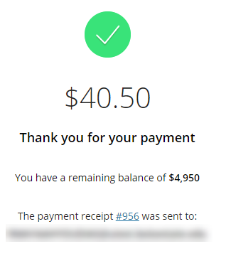 Bank Account Confirmation