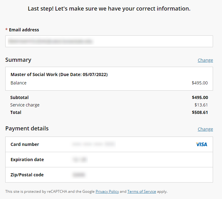 Credit Card Review Info