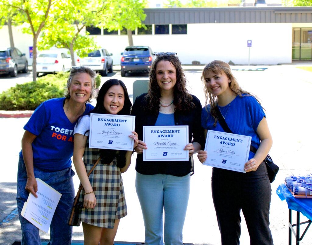 Engagement award winners