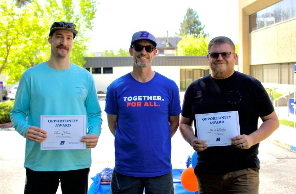 Opportunity award winners.