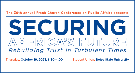 conference logo, full description on page