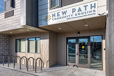 New Path community housing building