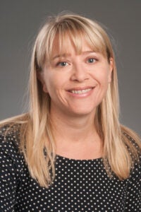 Lori Hausegger, Political Science, studio portrait