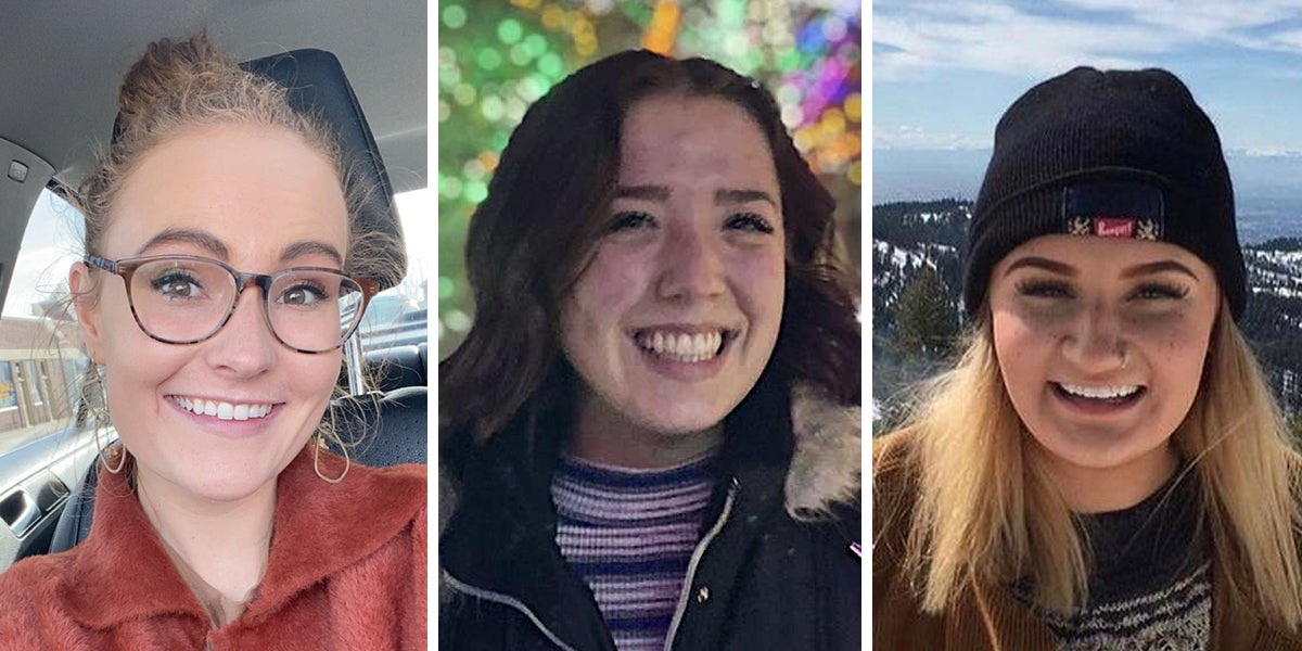 Three Student headshots side by side