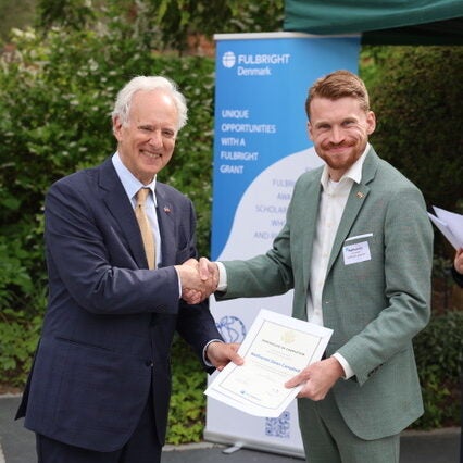 Fulbright scholar Nathaniel Campbell
