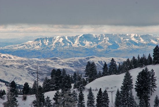 Snowy mountains