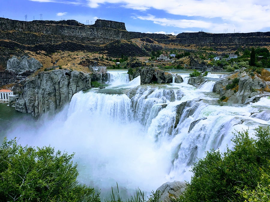 View of Shoshone Falls