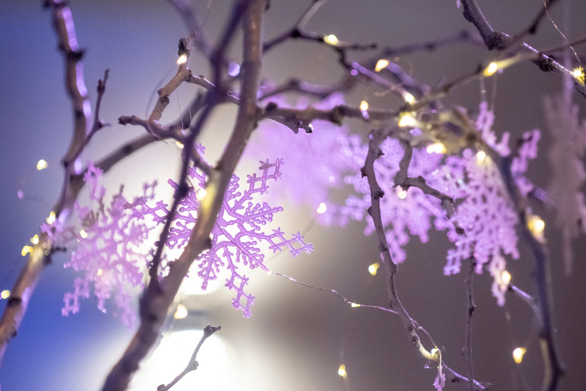 snowflake decorations