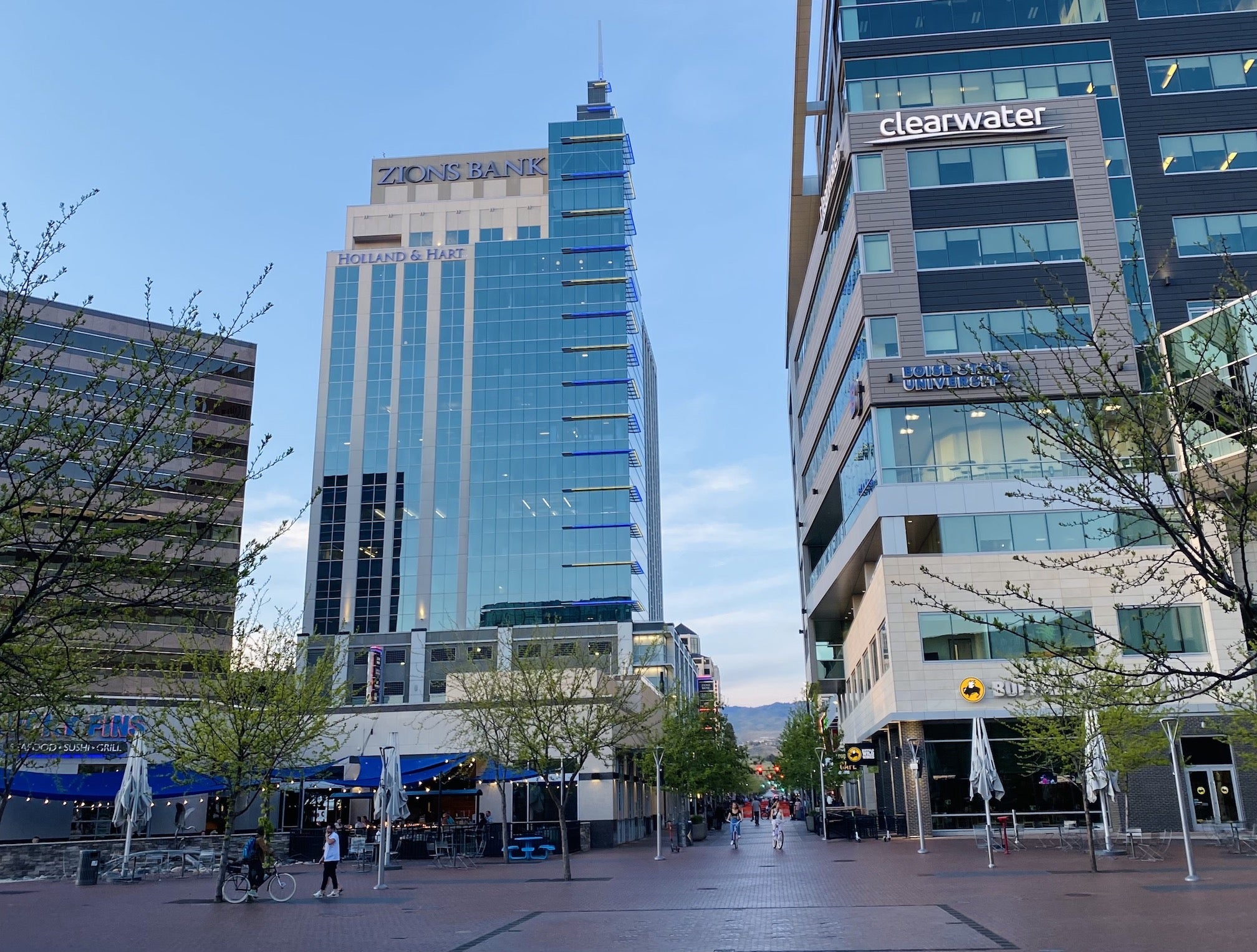 The Grove Plaza, downtown Boise