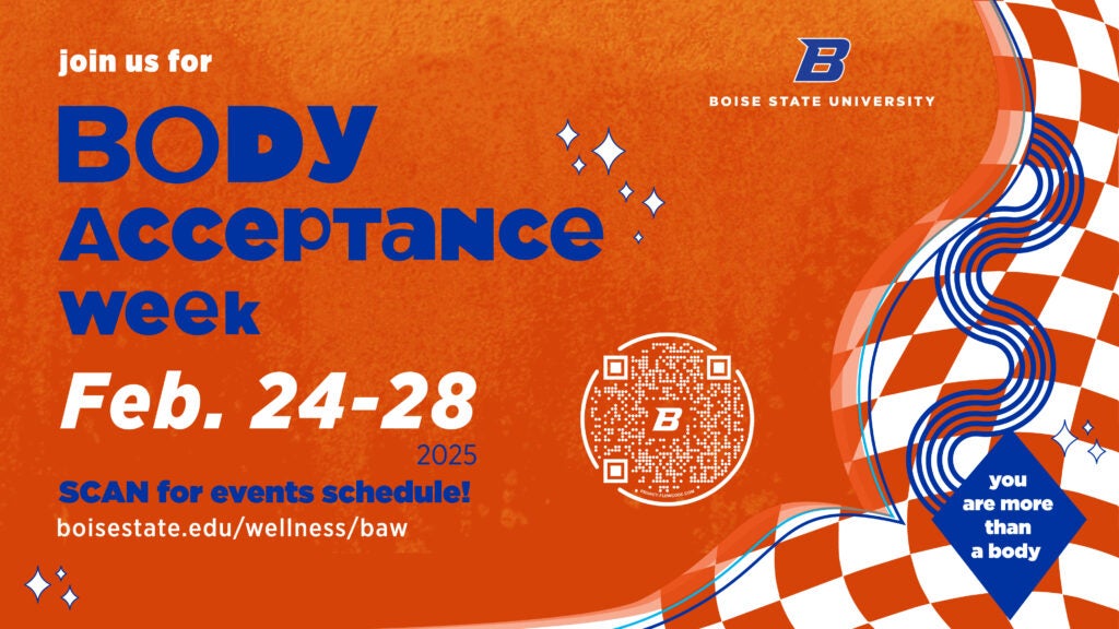 Body Acceptance Week fllyer