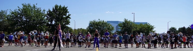 Blue Thunder Marching Band Camp