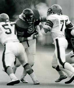 Markus Koch playing football