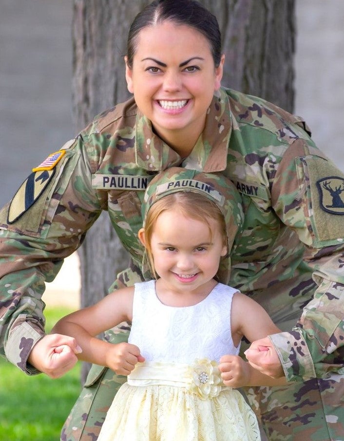 Trillitye Paullin, Founder of Free to Feed, and her daughter