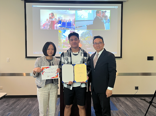 Korean Speech contest participants