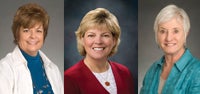 Cathy Deckys, Cindy Clark and Ingrid Brudenell