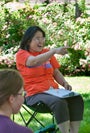 zhao Lucy Zhao at Residential College picnic