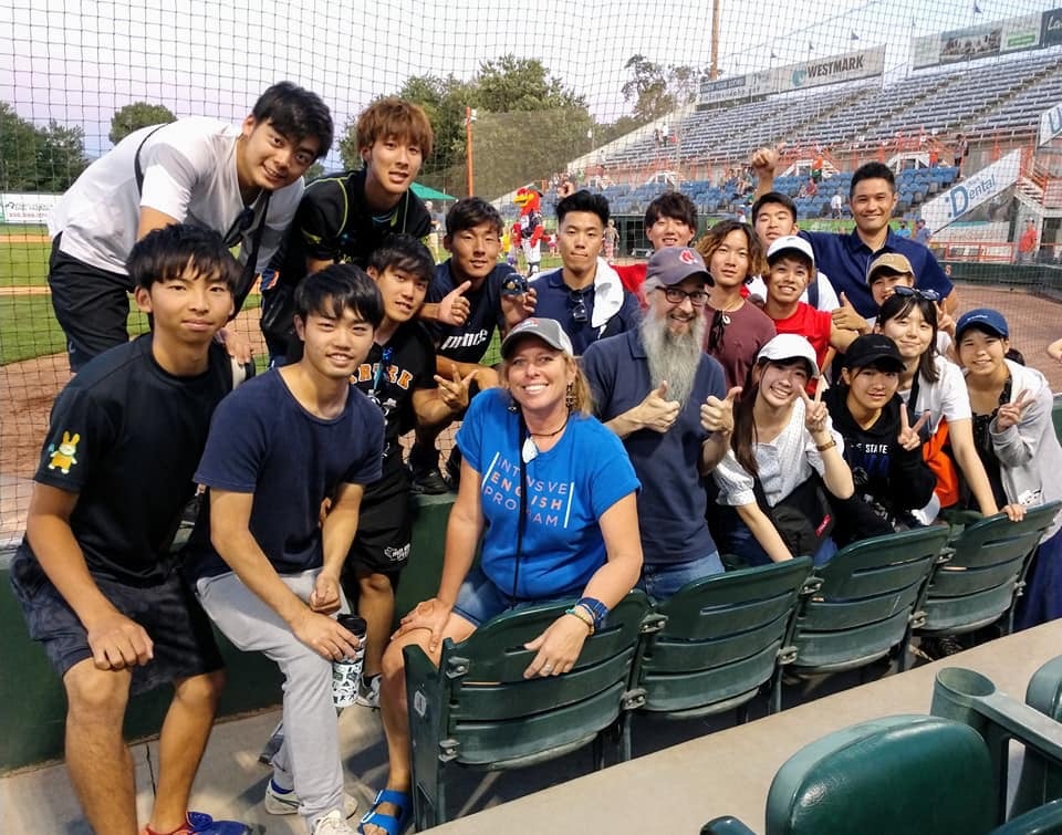 Japanese students touring Boise