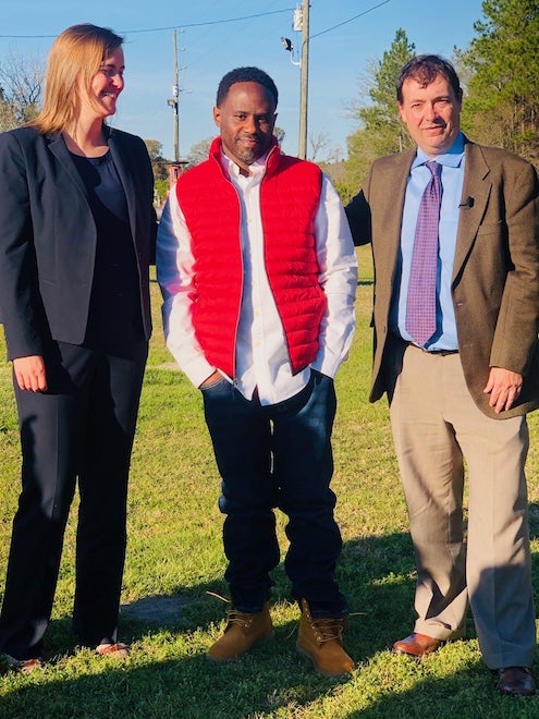 Kerry Robinson and his lawyers.