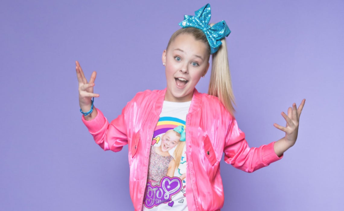 girl in manically pink clothing