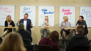 Ask Me Anything panel of professionals at Boise State