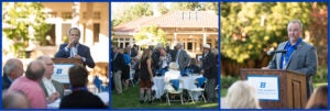Photo collage form COBE Dean's Dinner