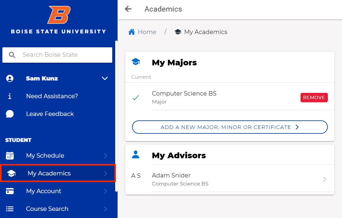 Select My Academics