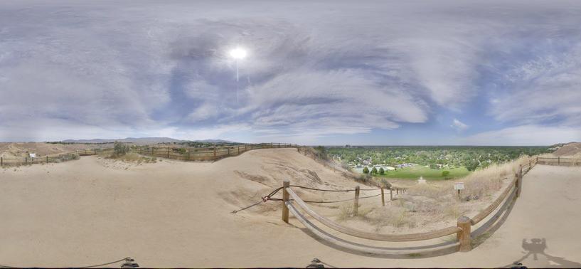 panorama hiking trail