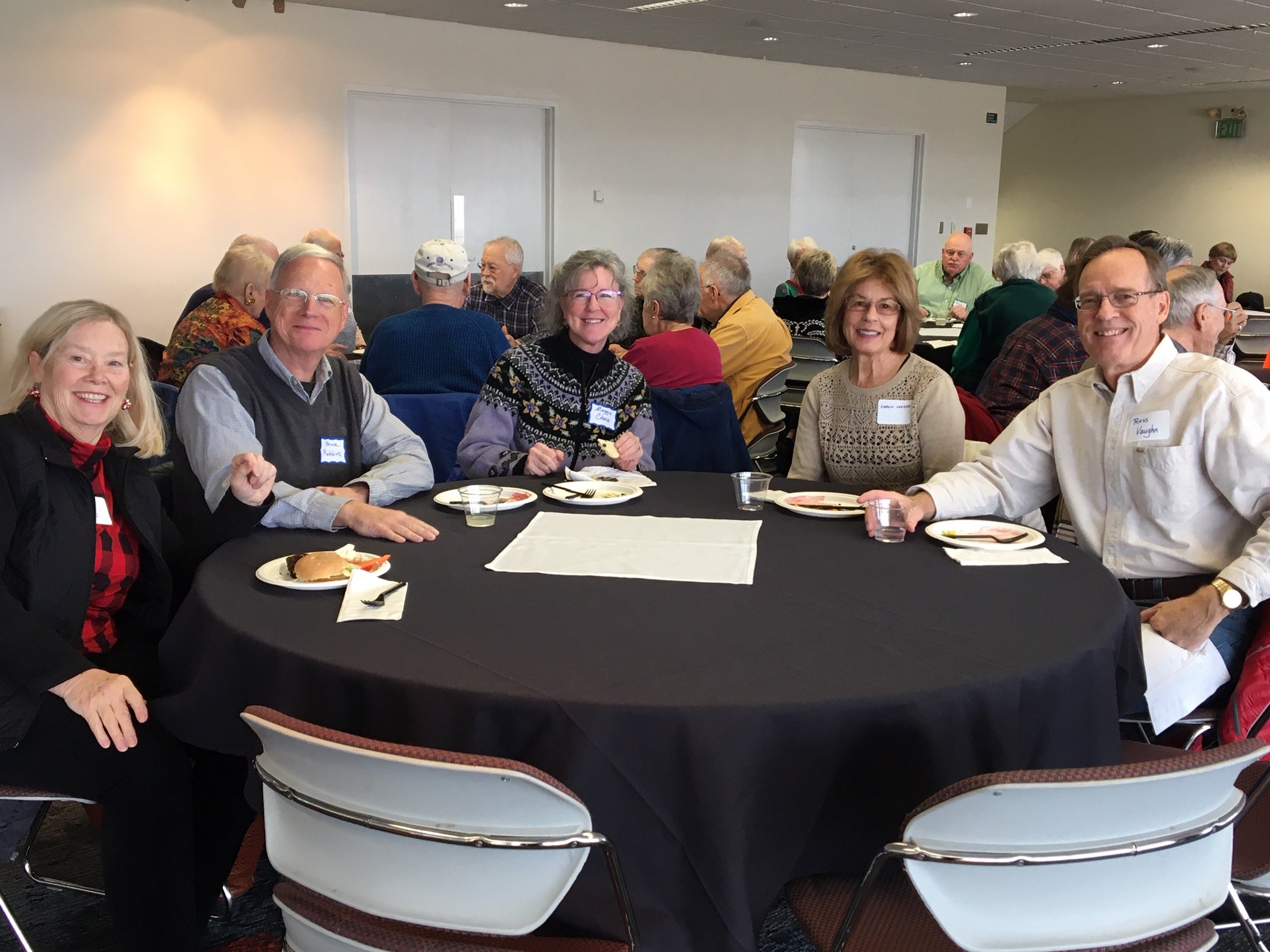 Photo of Emeriti Guild Members at Holiday Gathering